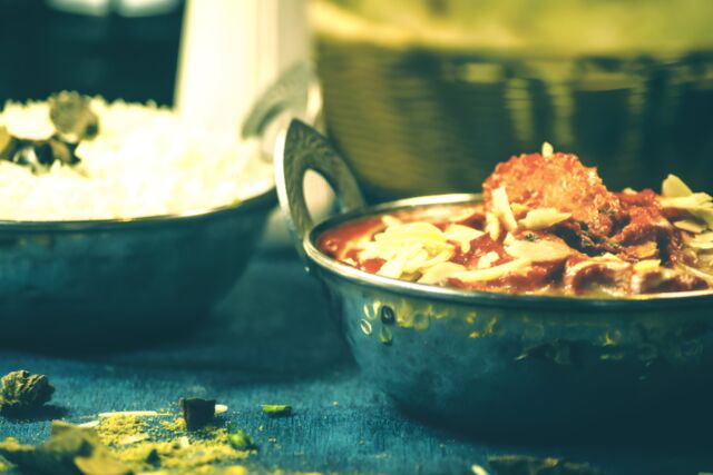 Berühmtes Butter Chicken