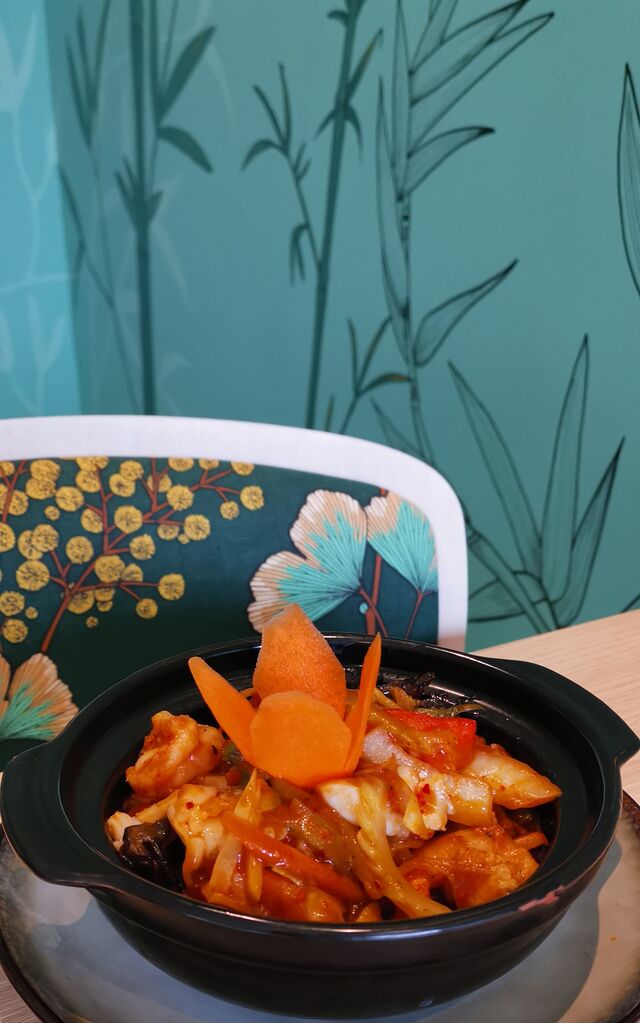 Marmite de fruits de mer du restaurant chinois Le Ginkgo à Vichy