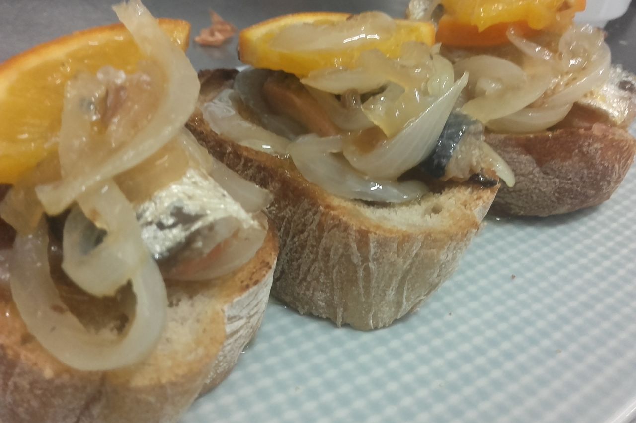 Sardinha com Laranja
