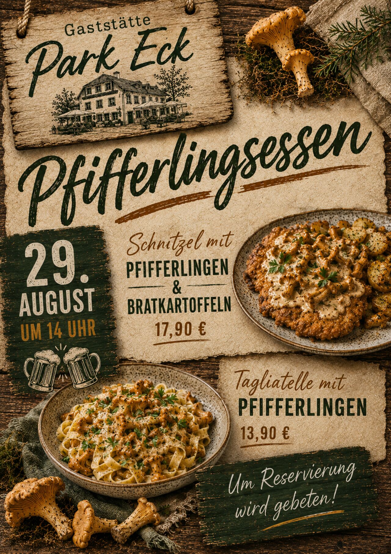 Pfifferlingsessen