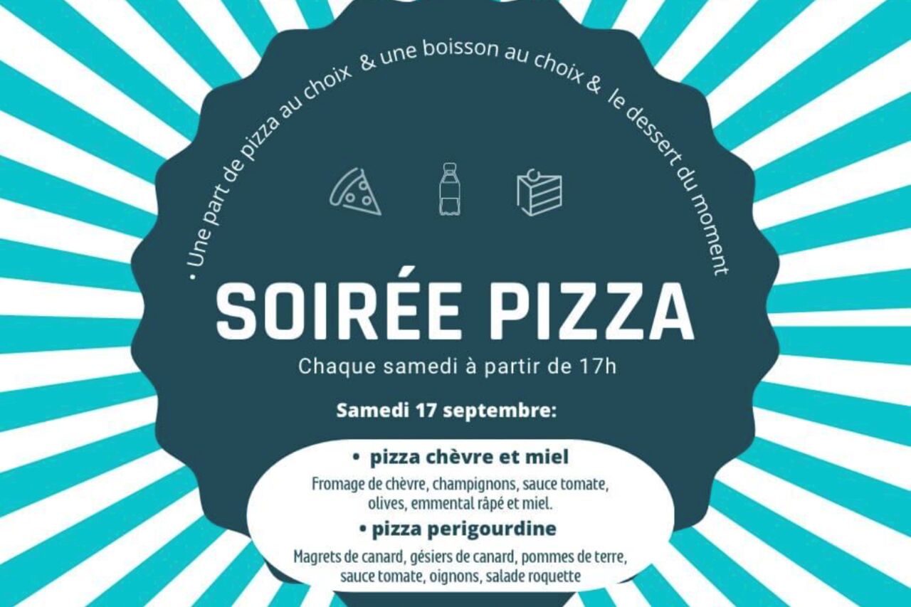 Pizzas les Samedis soir
