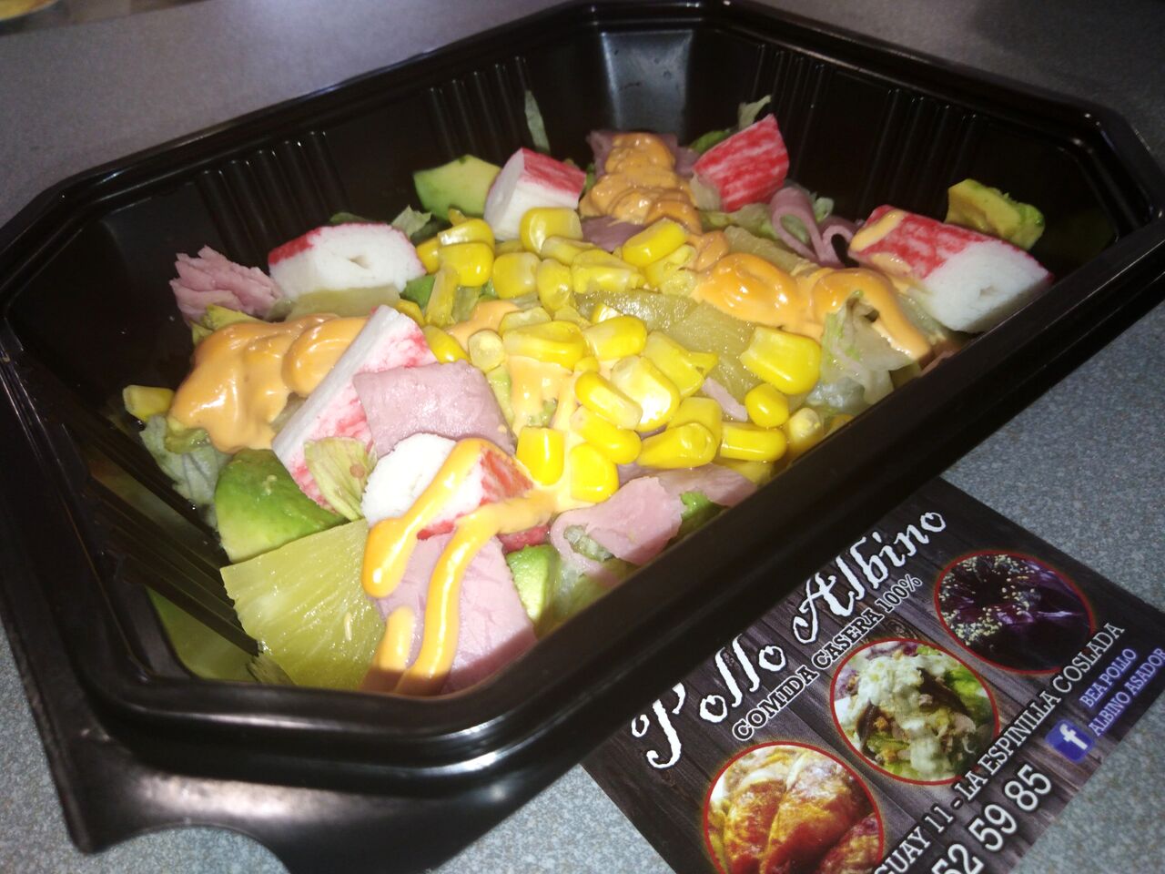 Ensalada tropical ??❤️!!! 