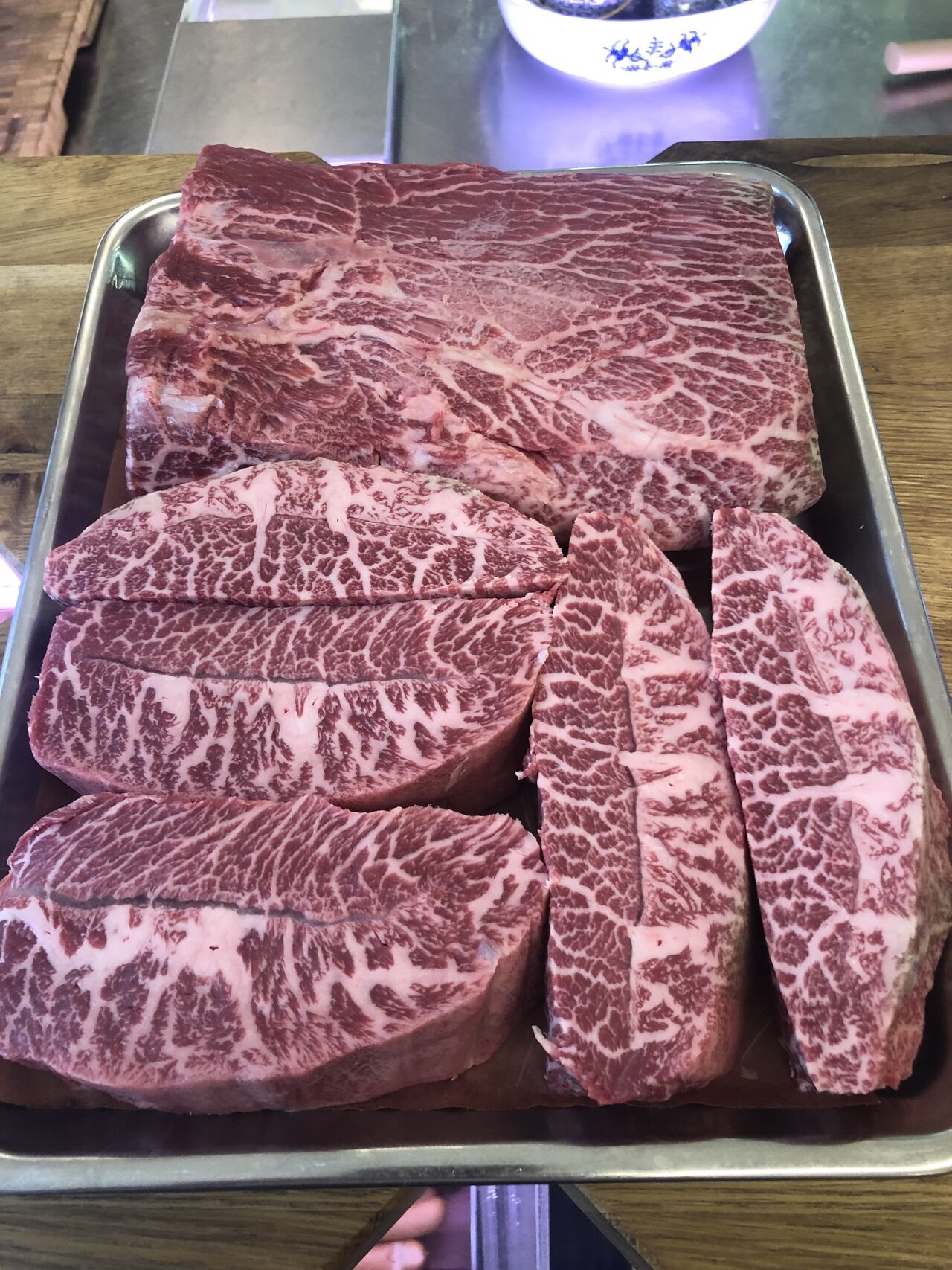 České wagyu, loupaná plec