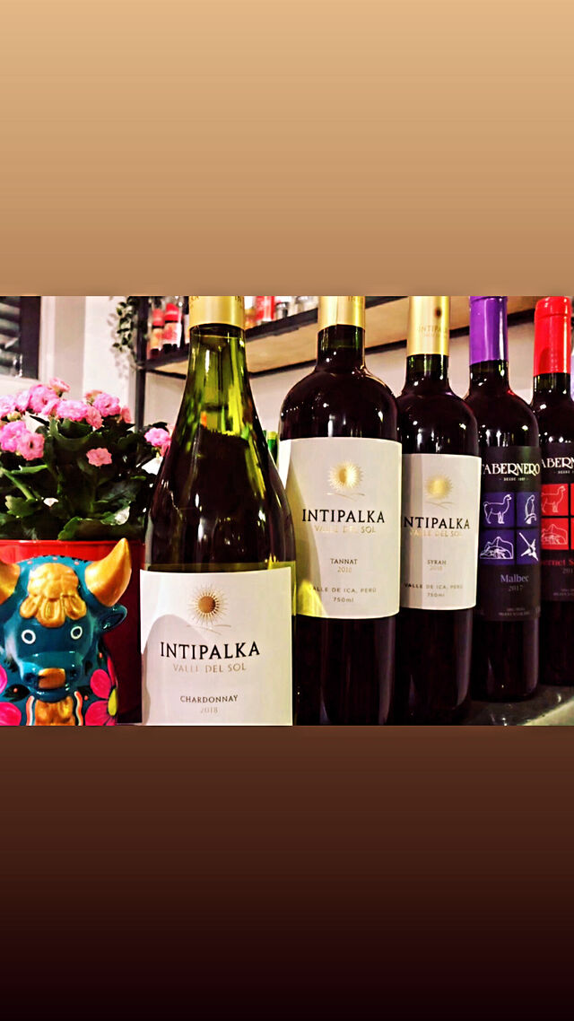 Selección de vinos peruanos 