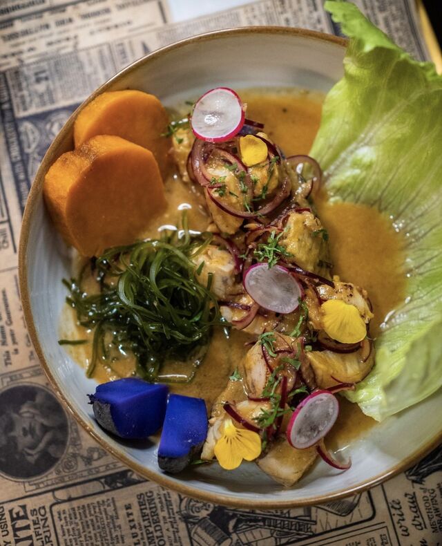 'Cevi-chaud' Ceviche caliente