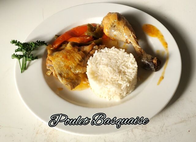 Poulet Basquaise 8.50€ la part