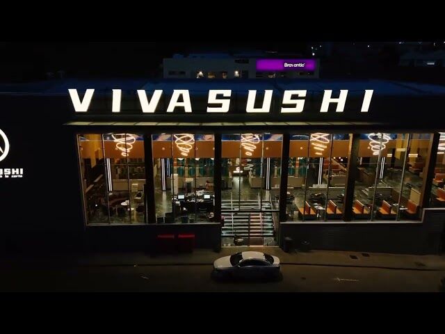 VIVASUSHI vista de cima