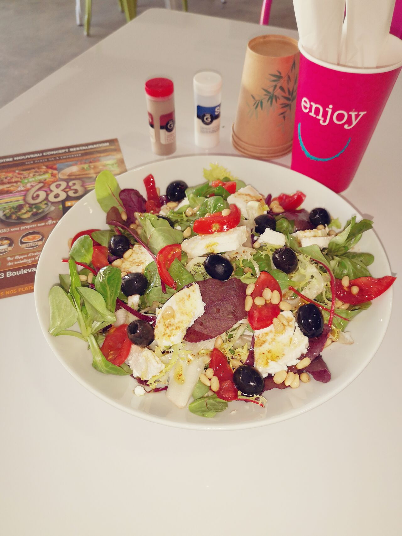 Salade bergère 6,5€