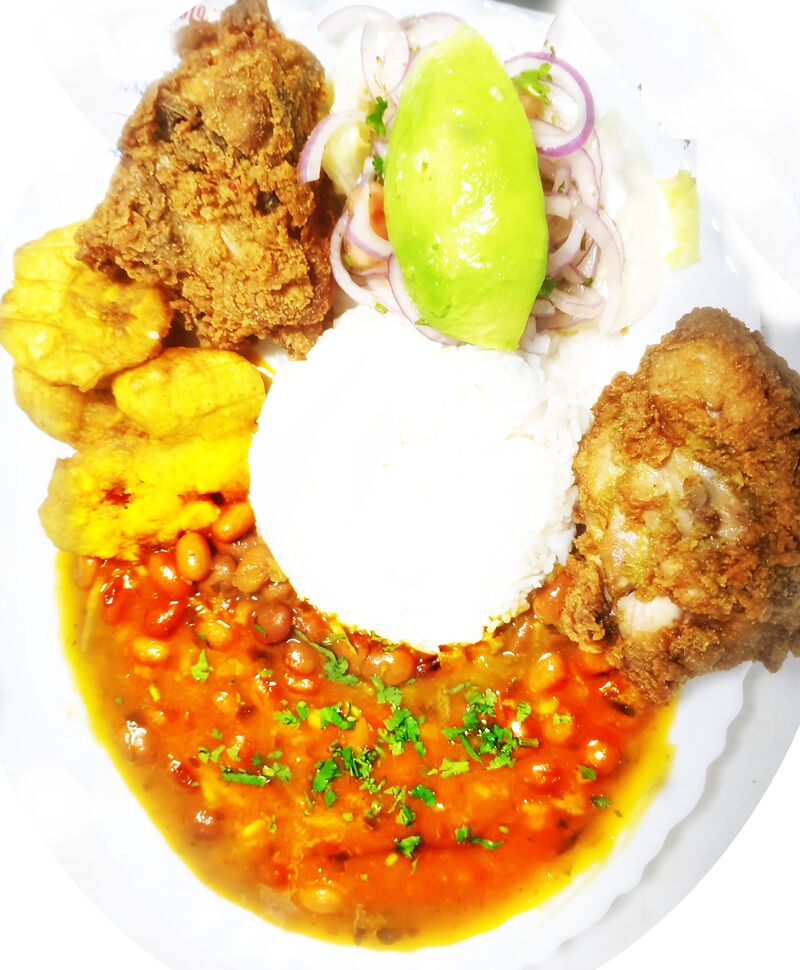 MENÚ: MENESTRA CON ARROZ Y POLLO