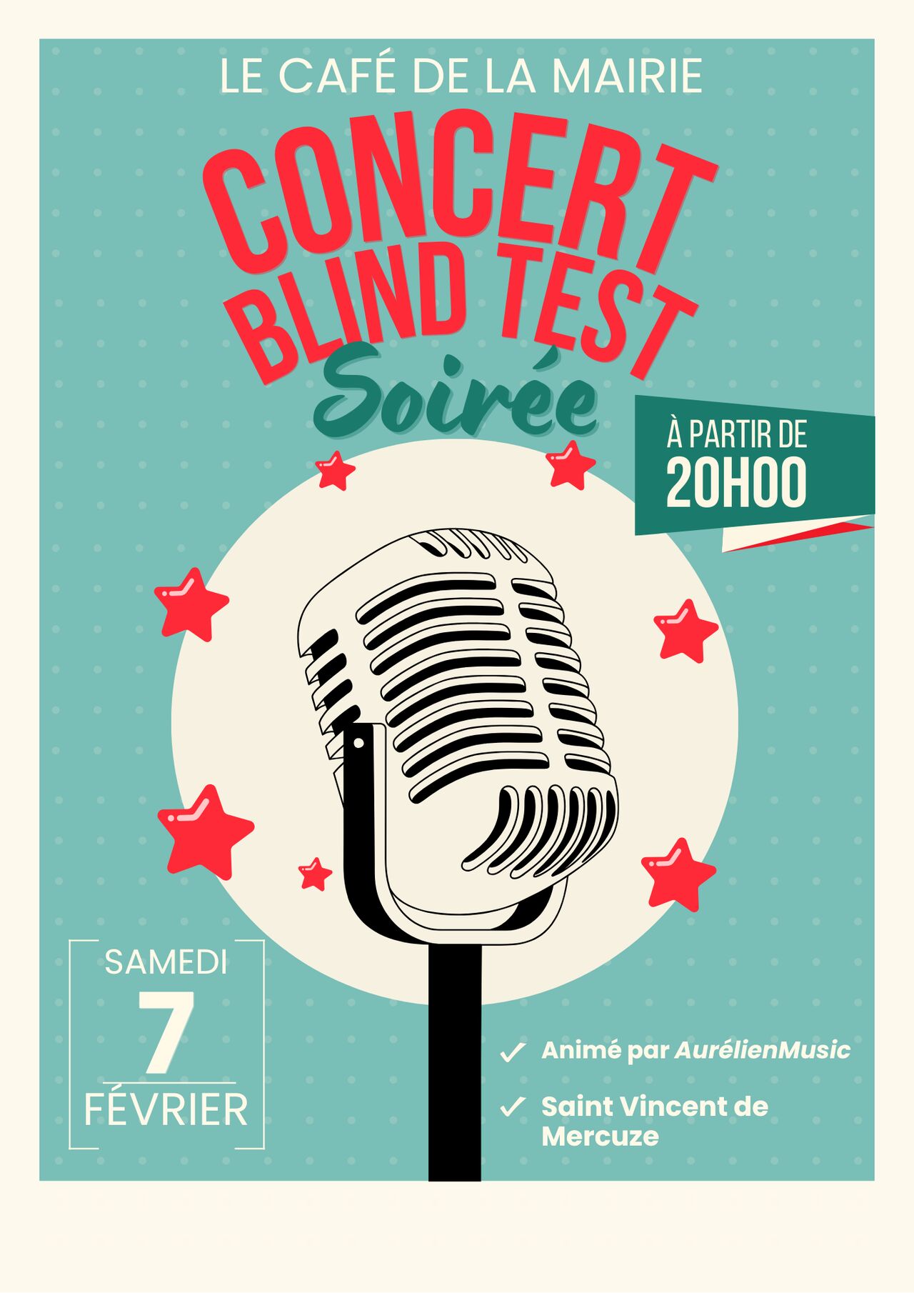 CONCERT & BLIND TEST