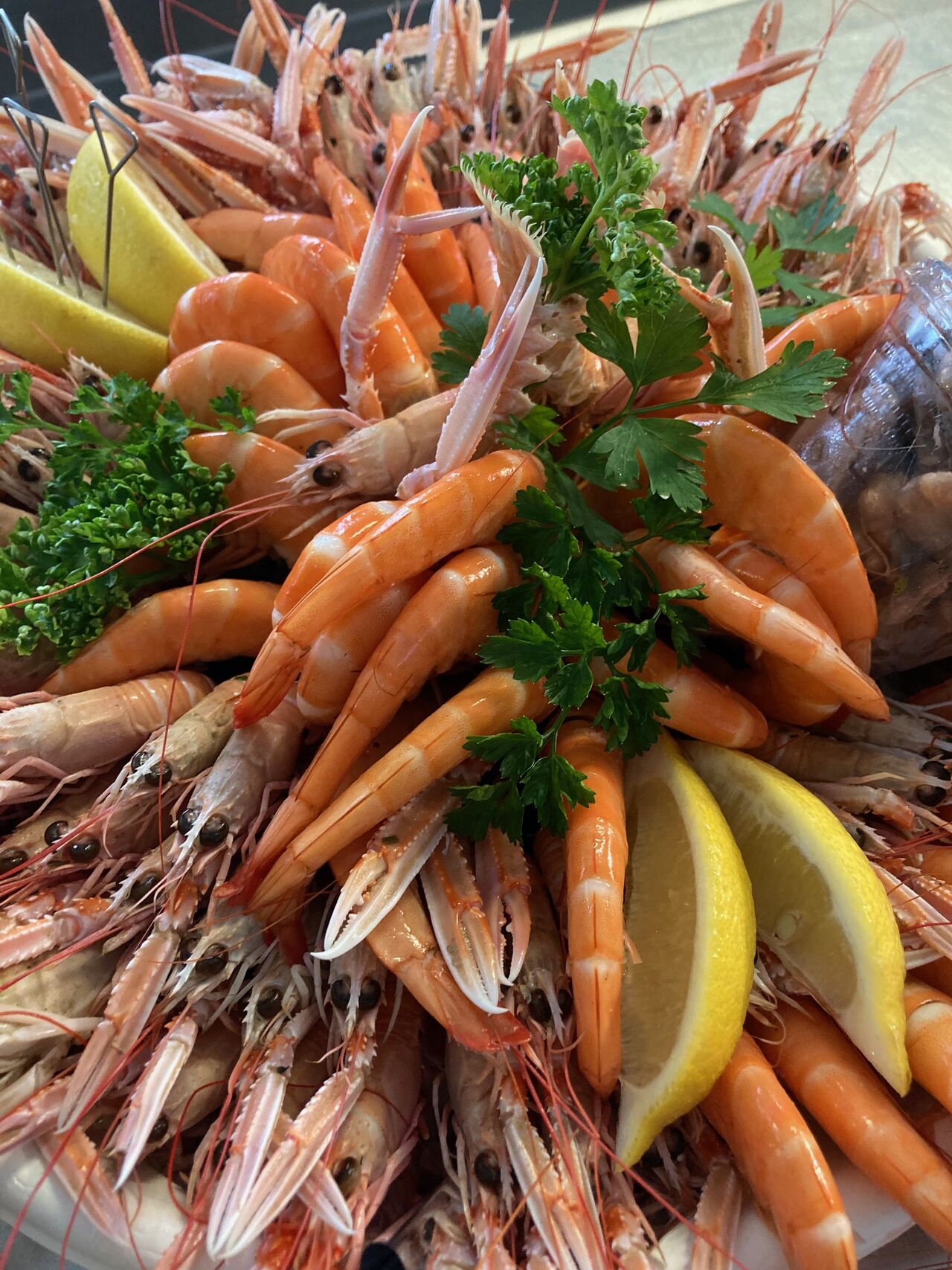 Plateaux de fruits de mer sur commande