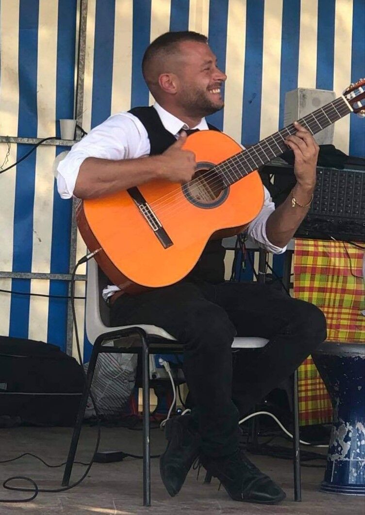 Concert de Guitarra Flamenca offert pendant le repas