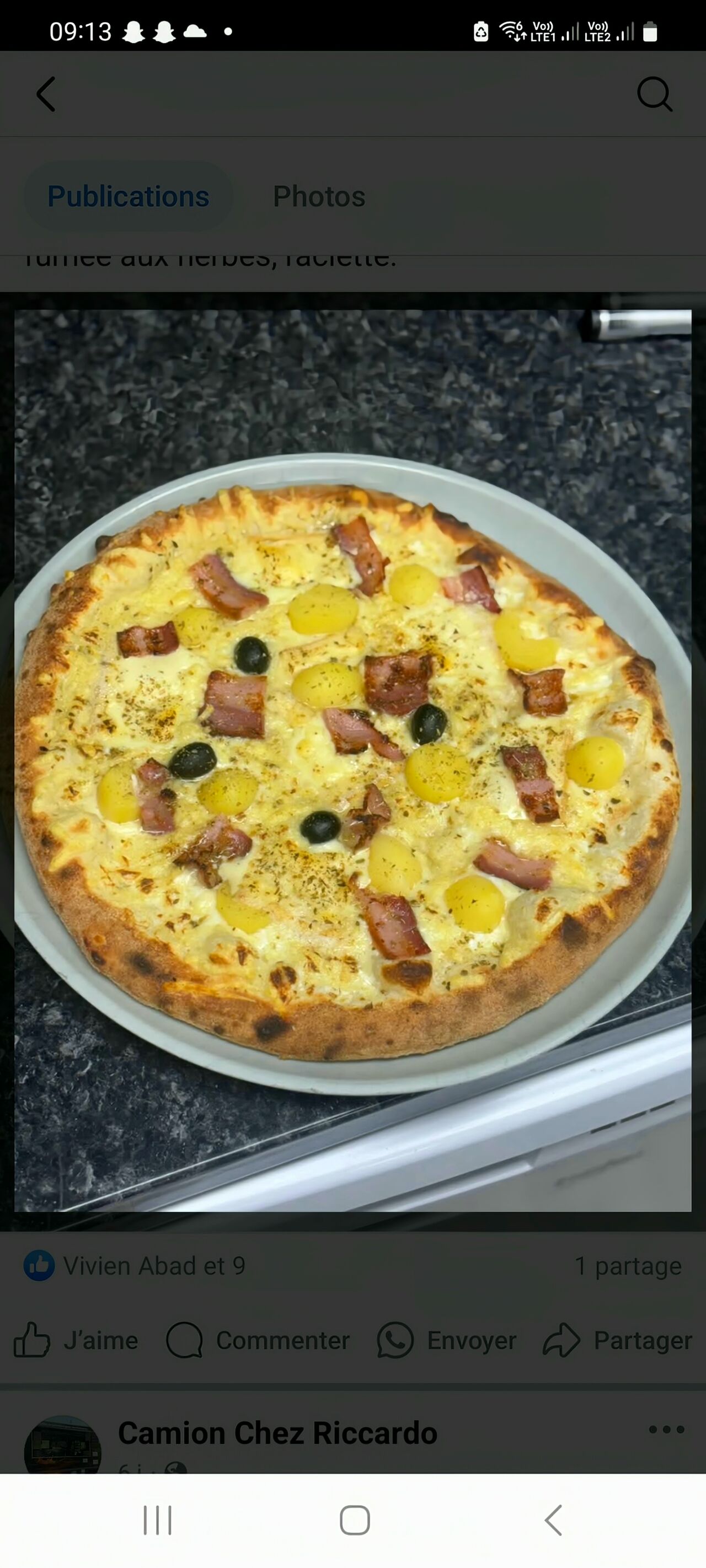 Pizza savoyarde
