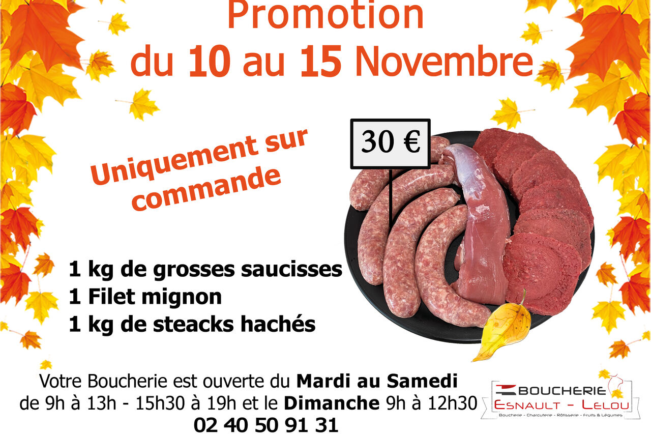 Promotion colis