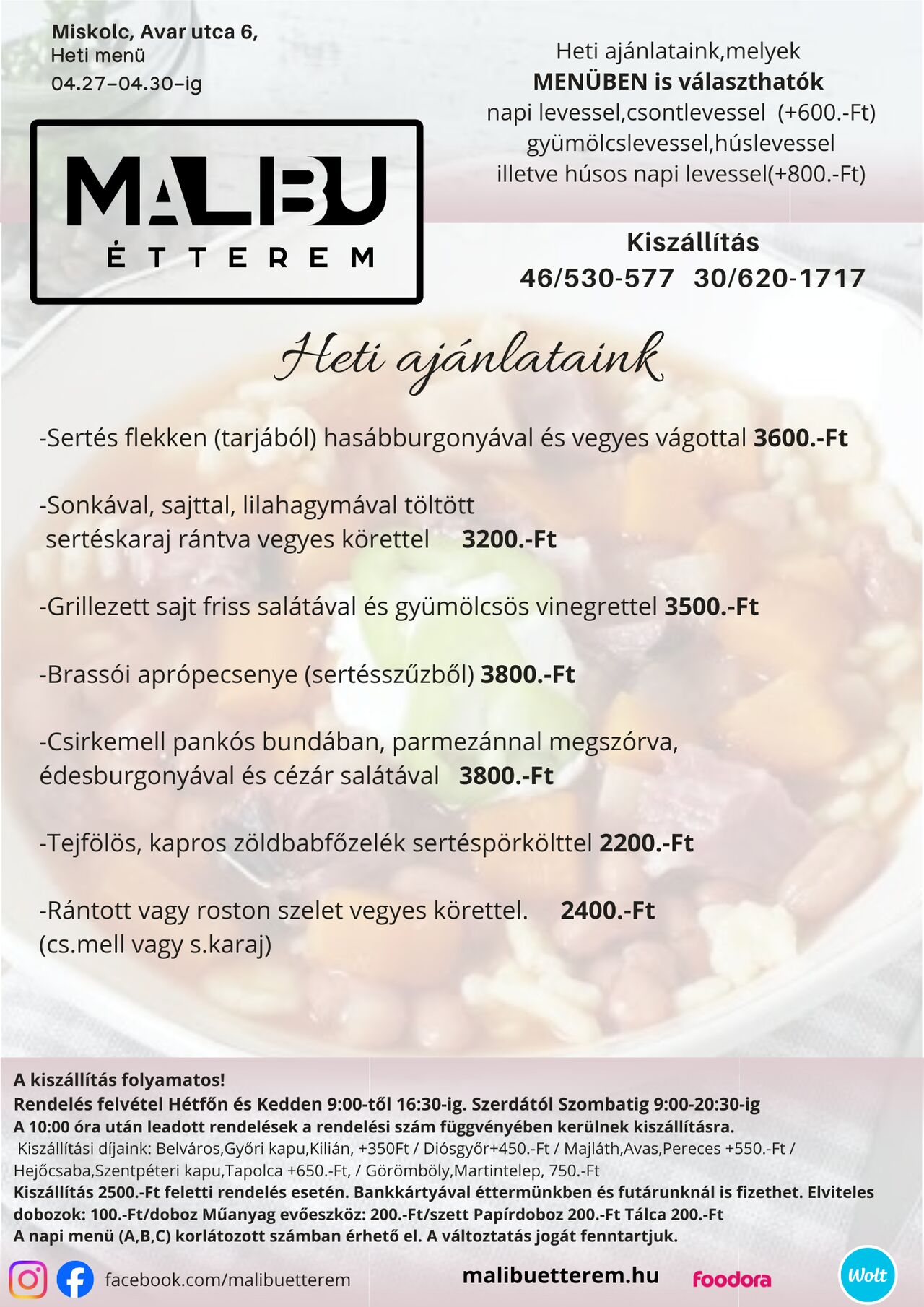 Heti ajánlat