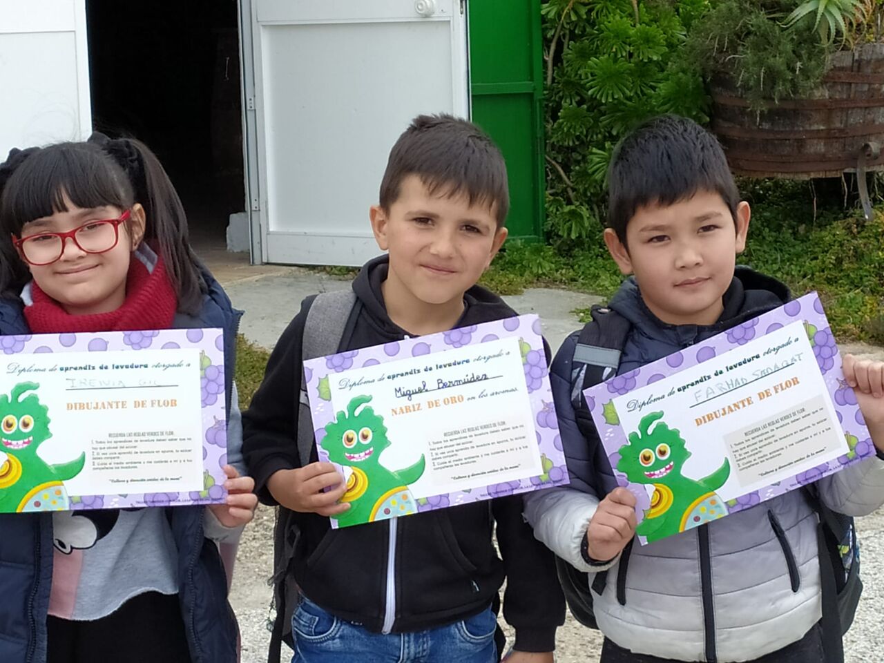 Talleres colegios en el viñedo