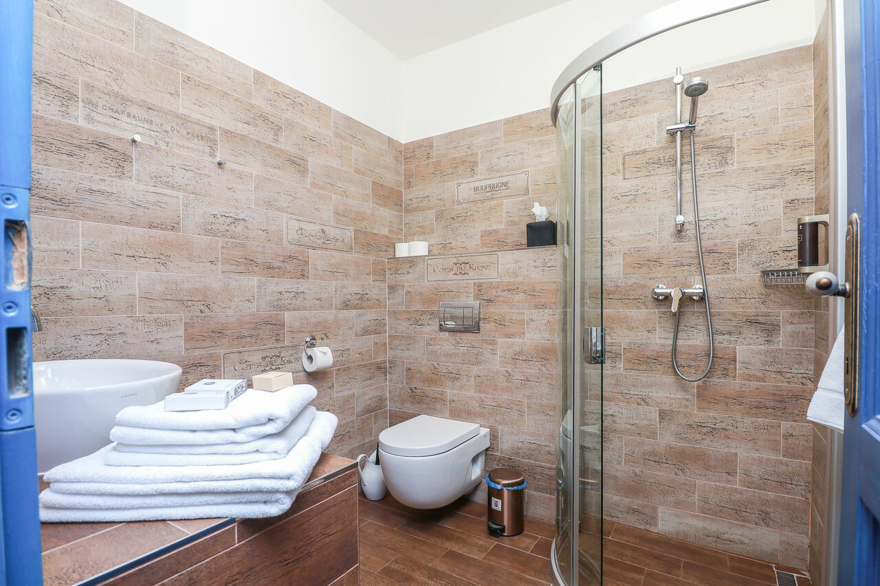 Koupelna v pokoji č. 4