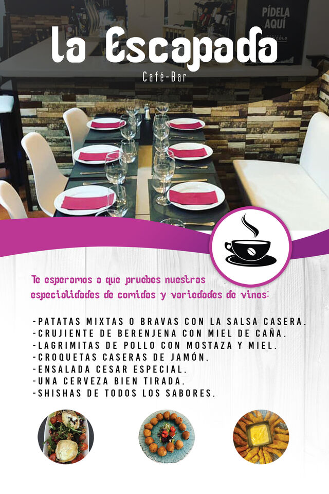 Te esperamos a tapear en nuestro local.