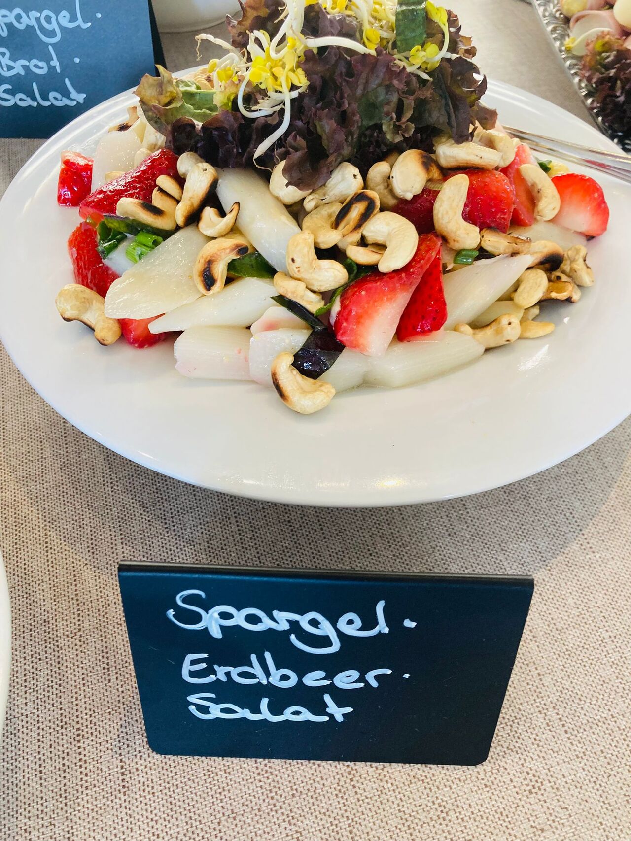 Spargelbuffet 38,90 €