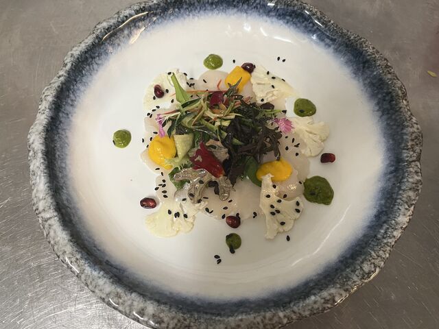 Carpaccio de st Jacques 