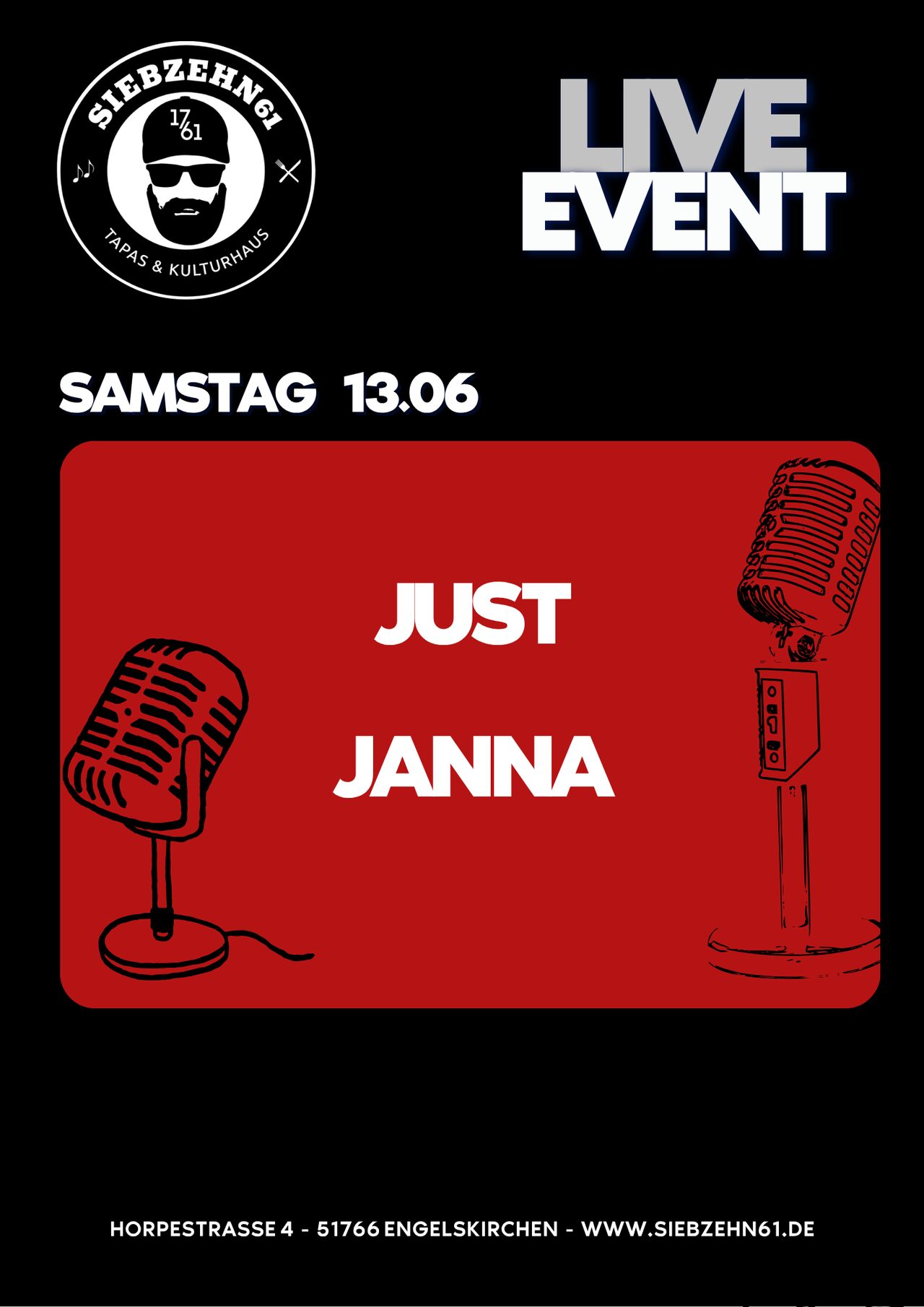 Sa. 13. Juni Just Janna