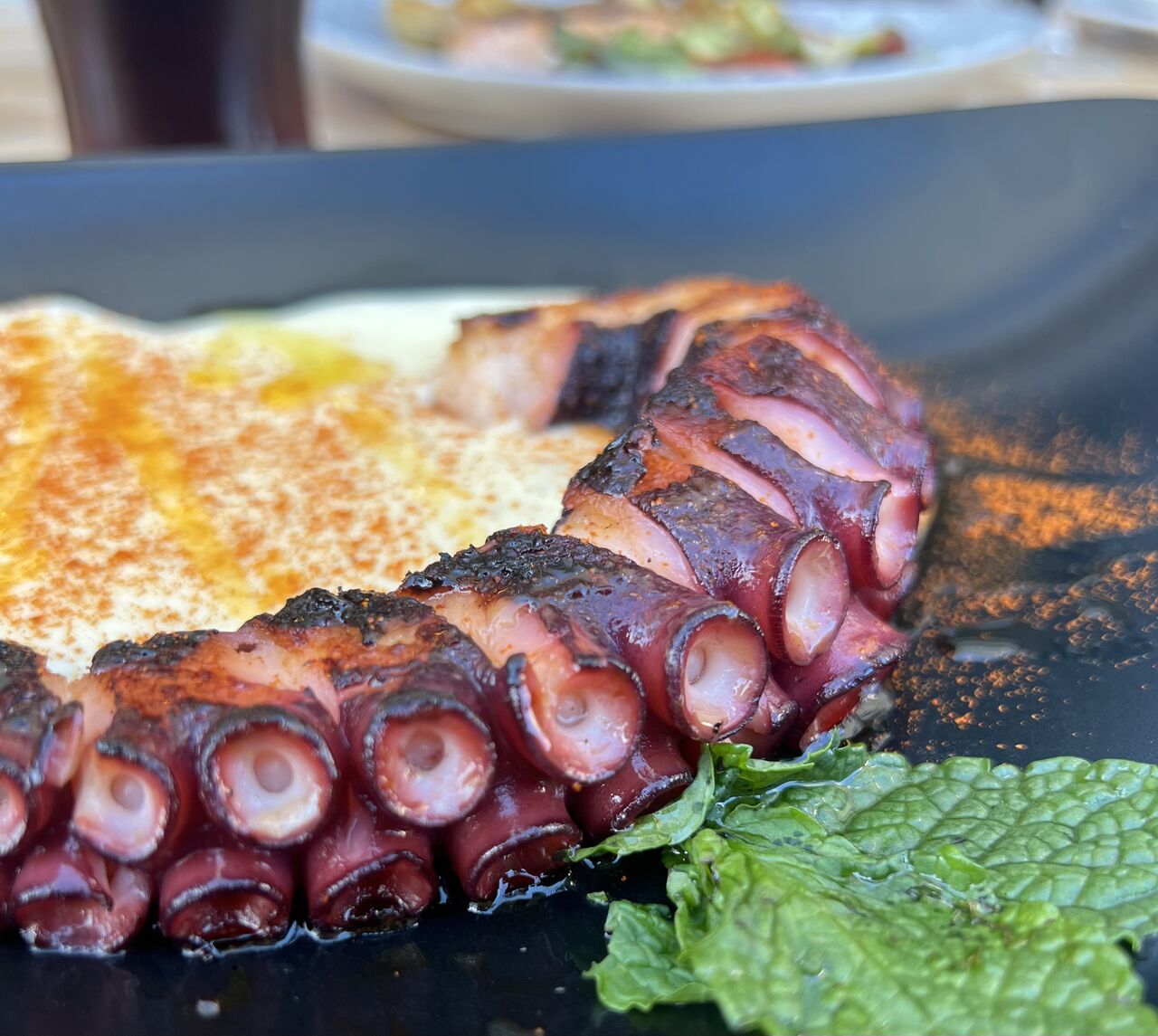 Pulpo a la brasa