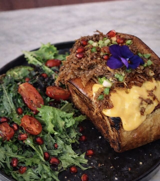 Brioche bœuf effiloché 