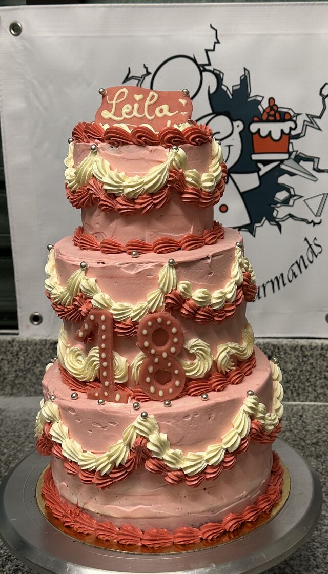 Gâteau d'anniversaire 18 ans