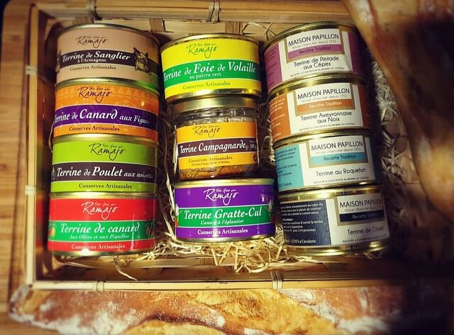 Un grand choix de terrines pour vos apéros