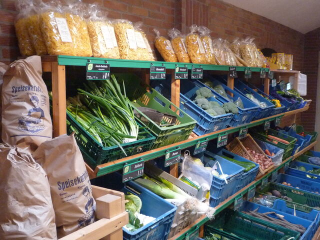 Der Gemüse- Bereich