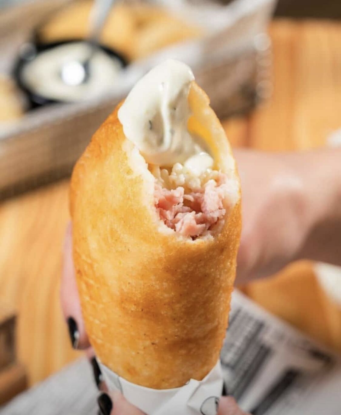 Empanada de jamón York y queso 