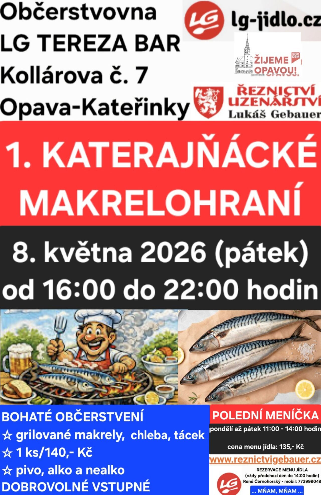 1. KATERAJŇÁCKÉ MAKRELOHRANÍ