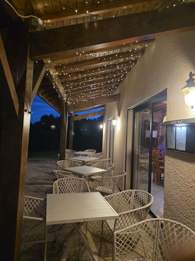Terrasse : la nuit