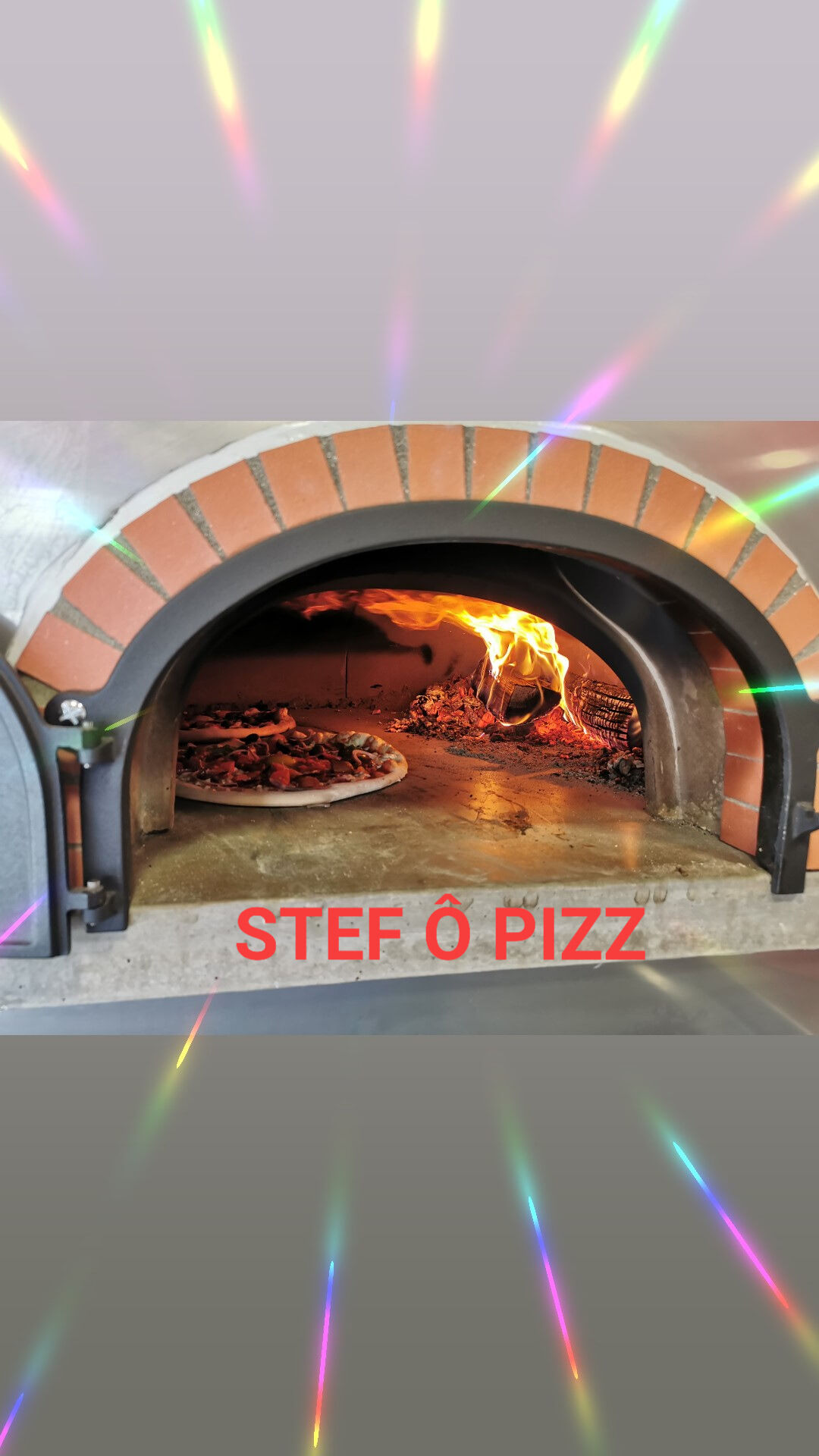 pizza au feu de bois 