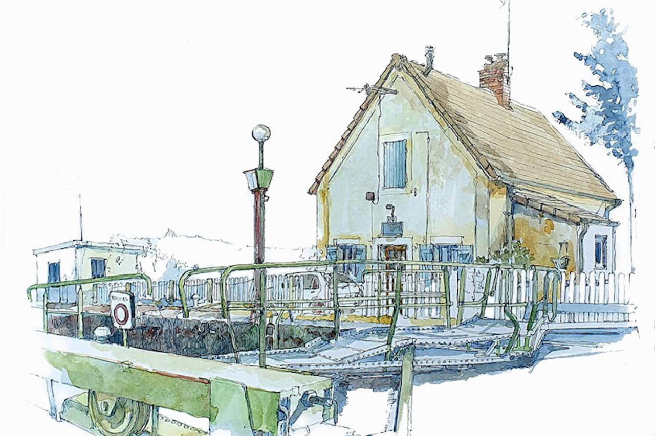 Exposition Valérie ORSAT Urban Sketcher décembre 22