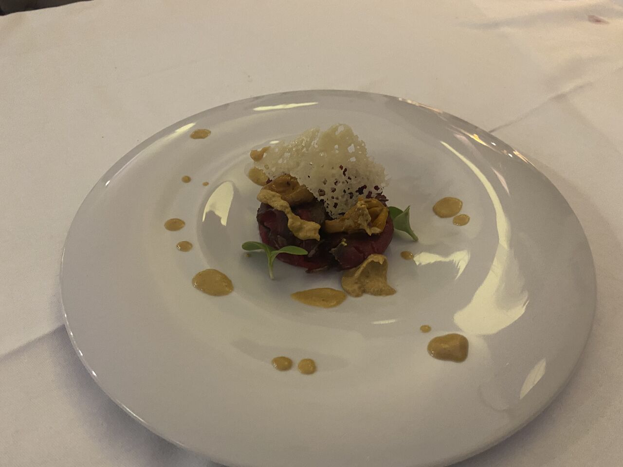 Carpaccio di manzo al barolo