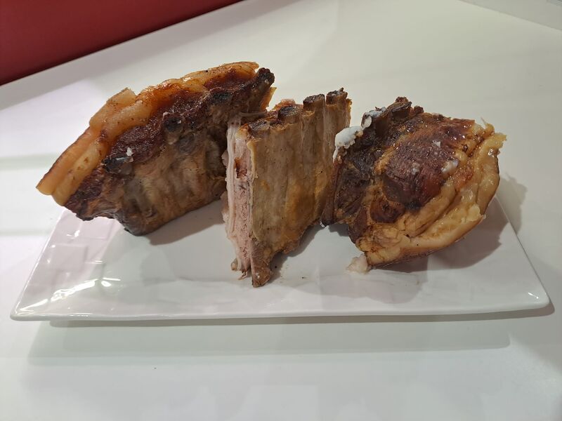 Travers de porc cuisson basse température