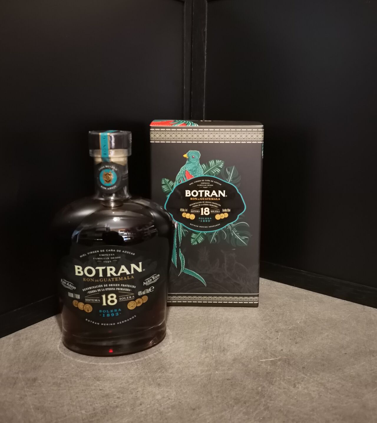 Botran 18=rhum du Guatemala=59.90€ 