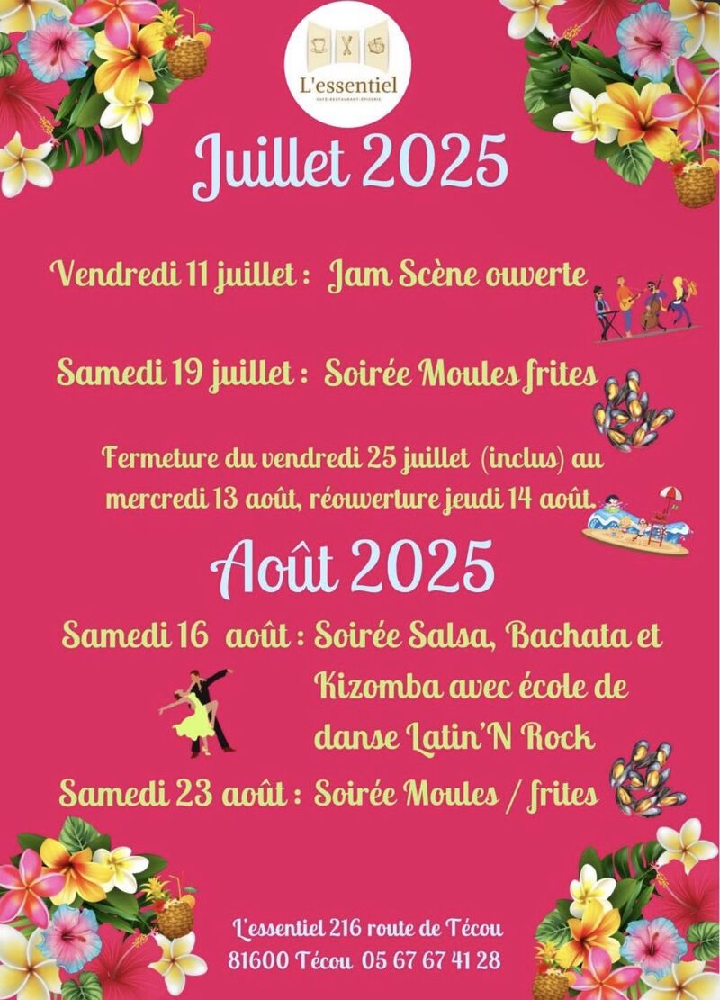 Juillet / Août 2025