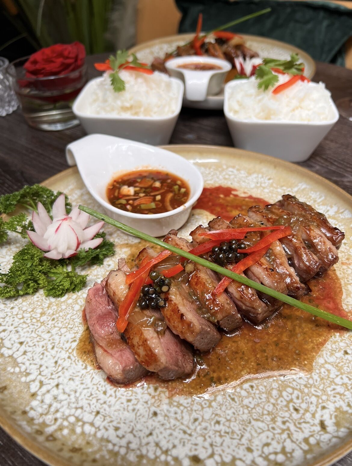 Tigre qui pleure version magret de canard