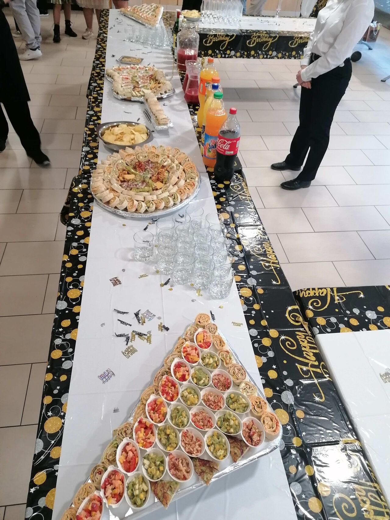 Repas Mexicain 🌯 Wraps froids 🥑 VERRINE SALSA AVOCAT / CEVICHE POISSON / HARICOTS, POIVRONS, CONCOMBRE