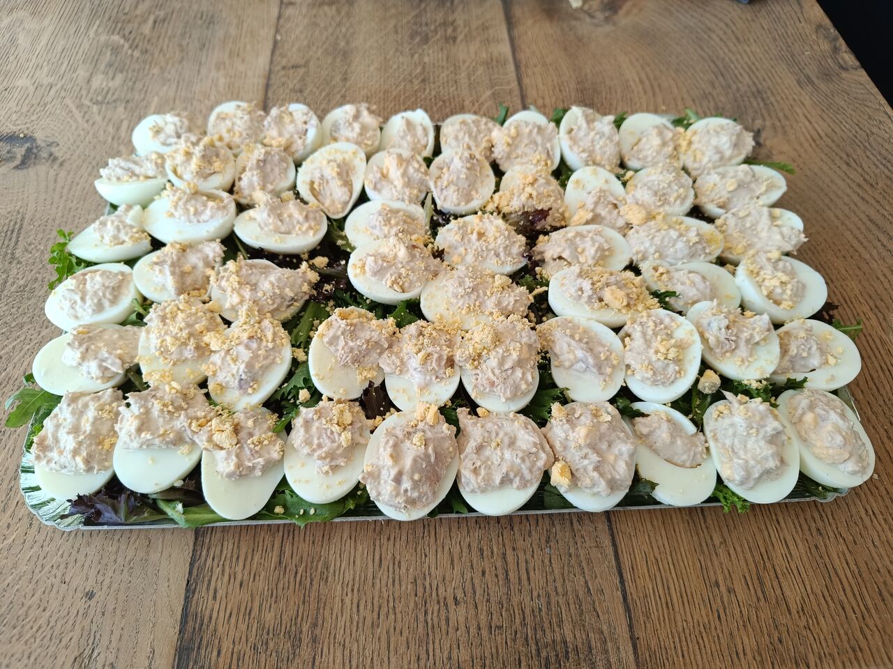 Oeufs mimosa