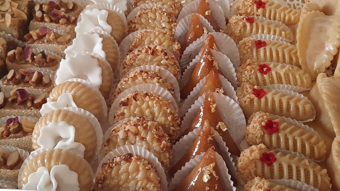 Plateaux pâtisserie orientale