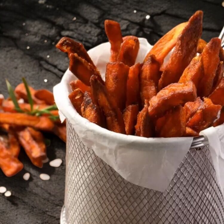 Frite patate douce 