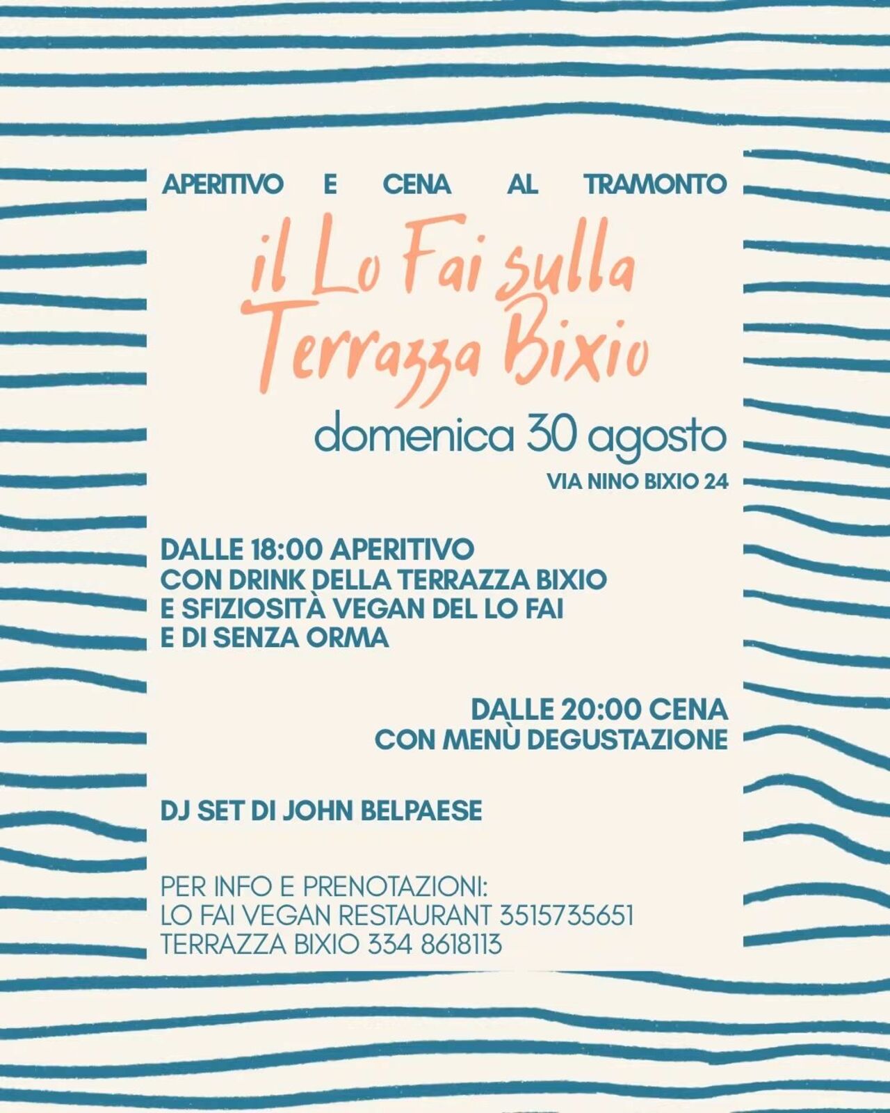 Lo Fai sulla Terrazza Bixio