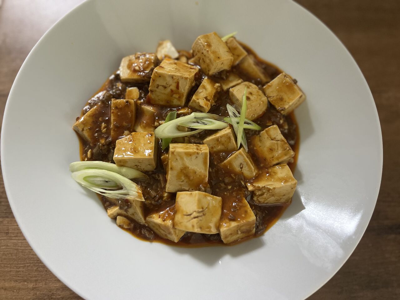 Tofu mijoté au piment et au poivre du Sichuan