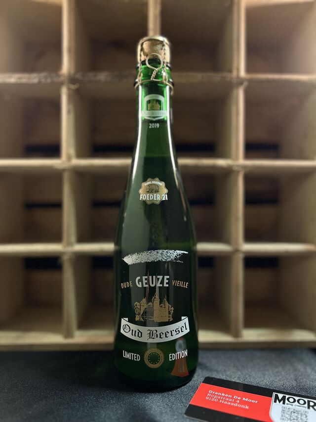 Oud Beersel Oude Geuze – Foeder 21 limited edition 2019 37,5cl 