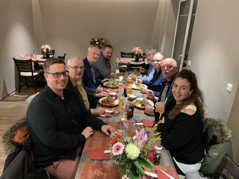 mit Bürgermeister von Halstenbek