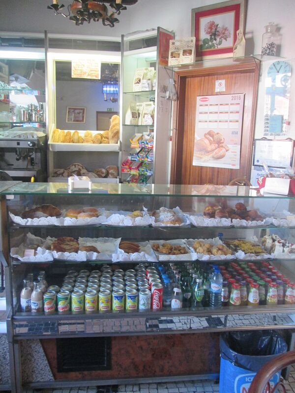 Uma selecção variada de bolos 