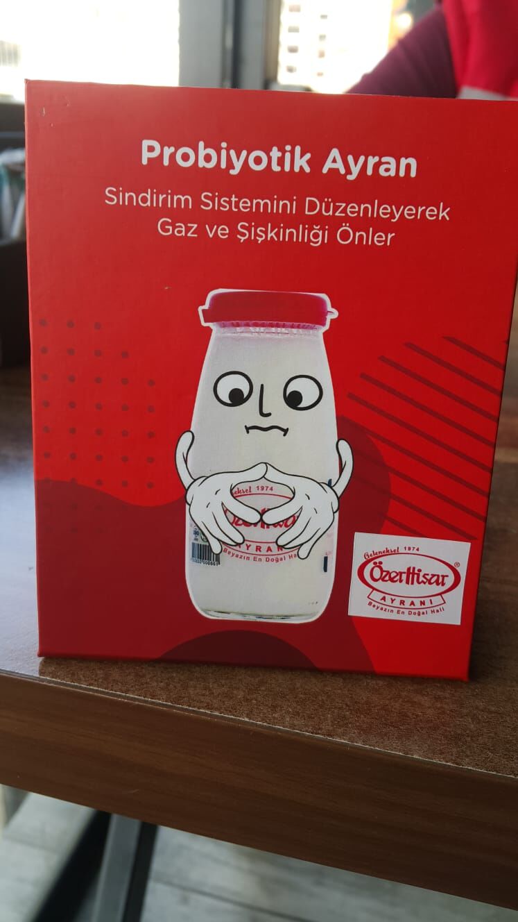 Kefir ayarında probiyotik, EFSANE ÖZERHİSAR ayran. 